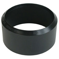 Pipe Adapter Bushing, 3", Plastic M & M Nord Ouest Inc