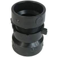 Raccord union, 1-1/2", Plastique, Noeud x noeud M & M Nord Ouest Inc