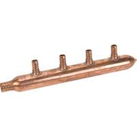 Four Branch Manifold, 3/4" Dia., Copper M & M Nord Ouest Inc