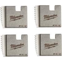 Matrices de tuyauterie portables NPT, Pour tuyau de 1-1/4", Acier rapide M & M Nord Ouest Inc