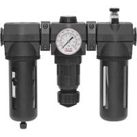 Filter, Regulator & Lubricator Modulair 400 with Manual Drain & Standard Bowl, 3/4" NPTF M & M Nord Ouest Inc