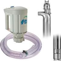 Trousse de pompe pour baril PFS-40 avec moteur M3V, Acier inoxydable M & M Nord Ouest Inc