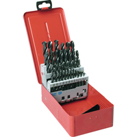 Jobber Length Drill Set, 11 Pieces, High Speed Steel M & M Nord Ouest Inc