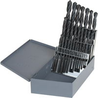 Hyper Jobber Length Drill Bit Set, 26 Pieces, High Speed Steel M & M Nord Ouest Inc