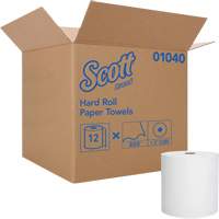 Serviettes en rouleaux durs Essential de Scott, 1 pli, Standard, 800' lo M & M Nord Ouest Inc