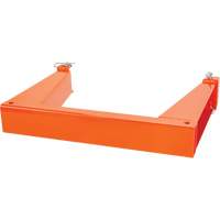Supports en U empilables, 25" la x 4" p, Capacit&eacute; de 10 000 lb M & M Nord Ouest Inc