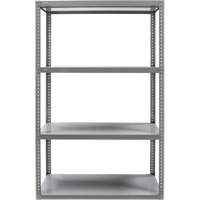 Heavy-Duty Shelving, Steel, Bolted, 3000 lbs. Capacity, 36" W x 72" H x 24" D M & M Nord Ouest Inc