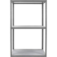 Heavy-Duty Shelving, Steel, Bolted, 3000 lbs. Capacity, 36" W x 72" H x 24" D M & M Nord Ouest Inc