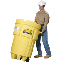 Wheeled Overpack&reg; 95 Salvage Drums, 95 US gal., Mobile M & M Nord Ouest Inc