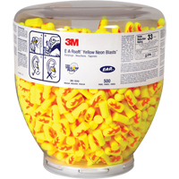 E-A-Rsoft Yellow Neons Earplugs, Bulk - Canister M & M Nord Ouest Inc