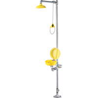 Combination Shower Eye/Face Wash With Cover M & M Nord Ouest Inc