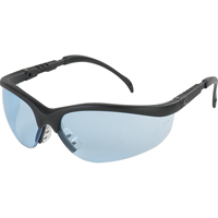 Lunettes de s&eacute;curit&eacute; Klondike, Lentille Bleu p&acirc;le, Anti-&eacute;gratignures, R&eacute;pond ou surpasse la norme CSA Z94.3 M & M Nord Ouest Inc