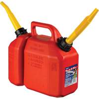 Combo Jerry Can Gasoline/Oil, 2.17 US Gal/8.25 L, Red, CSA Compliant/ULC M & M Nord Ouest Inc