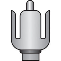 Tiges de s&eacute;curit&eacute; pour support porte-drapeau, usage intensif - accessoires & pi&egrave;ces de rechange M & M Nord Ouest Inc