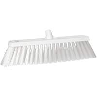 Large Particle Push Broom Head, 2-1/2", Polyester, White SAL505 | M & M Nord Ouest Inc