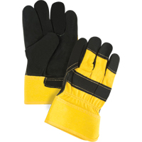 Gants d'ajusteur doubl&eacute;s pour l'hiver &agrave; chaleur sup&eacute;rieure, Grand, Paume en Cuir de vache refendu, Doublure en Thinsulate M & M Nord Ouest Inc