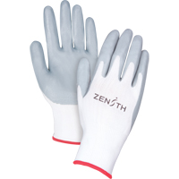 Lightweight Breathable Coated Gloves, 7/Small, Foam Nitrile Coating, 13 Gauge, Polyester Shell M & M Nord Ouest Inc