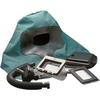 Abrasi-Blast Supplied-Air Respirator Assembly, Medium, Soft Top, Single Shroud M & M Nord Ouest Inc