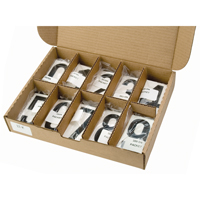 Num&eacute;ros autocollants, 0 &agrave; 9, 3-1/2" h, Noir sur blanc M & M Nord Ouest Inc