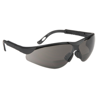 305 Series Reader's Safety Glasses, Anti-Scratch, Grey/Smoke, 2.5 Diopter SAO578 | M & M Nord Ouest Inc
