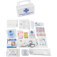 Trousse de premiers soins, Dispositif m&eacute;dical Classe 1, Boîte en plastique M & M Nord Ouest Inc