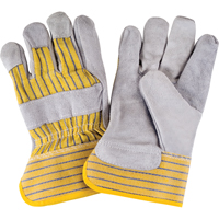 Premium Quality Fitters Gloves, Large, Split Cowhide Palm, Cotton Inner Lining M & M Nord Ouest Inc
