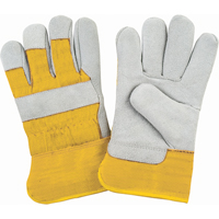 Premium Winter-Lined Fitters Gloves, X-Large, Split Cowhide Palm, Foam Fleece Inner Lining M & M Nord Ouest Inc