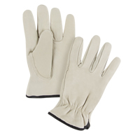 Gants de conducteur doubl&eacute;s pour l'hiver, Petit, Paume en Cuir fleur de vache, Molleton M & M Nord Ouest Inc