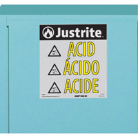 Armoires de s&eacute;curit&eacute; pour acides & produits corrosifs avec doublure ChemCor, 22 gal., 35" x 35" x 22" M & M Nord Ouest Inc