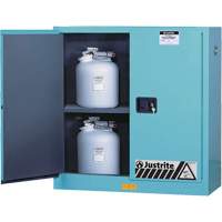 Armoires de s&eacute;curit&eacute; pour acides & produits corrosifs avec doublure ChemCor, 30 gal., 43" x 44" x 18" M & M Nord Ouest Inc