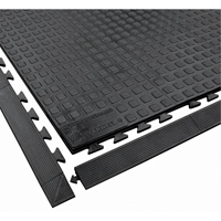 Rejuvenator Connect No. 502 Matting, Polyurethane, 3' W x 3' L, 5/8" Thick, Black M & M Nord Ouest Inc