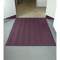 Tapis Waterhog Eco Elite, Essuie-pieds/grattoir, 6' x 6' x 3/8", Marron M & M Nord Ouest Inc