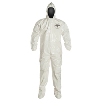 Tychem&reg; 4000 Coveralls, 2X-Large, White M & M Nord Ouest Inc