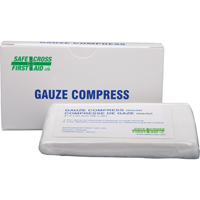 Compresses de gaze, Tampon, 36" lo x 36" la, St&eacute;rile, Dispositif m&eacute;dical Classe 1 M & M Nord Ouest Inc