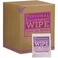 Personal Equipment Wipes, 100 Wipes, 8-3/16" x 5-1/4" SAY553 | M & M Nord Ouest Inc