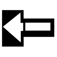 Pochoirs pour parc de stationnement, Anglais, 12" x 37" M & M Nord Ouest Inc