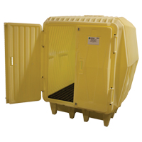Armoires Hazard Hut, 63,5" lo x 68" la x 72,5" h, Capacit&eacute; de charge 4000 lb M & M Nord Ouest Inc