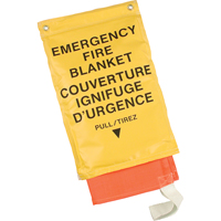Couvertures ignifuges d'urgence, Fibre de verre, 72"lo x 72"la SB884 | M & M Nord Ouest Inc