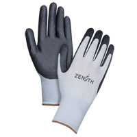 Gants l&eacute;gers enduits et respirants, 9/Grand, R&ecirc;vetement Mousse de nitrile, Calibre 13, Enveloppe en Polyester M & M Nord Ouest Inc
