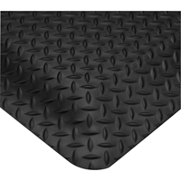 Tapis Smart No 497, Losange, 2' x 3' x 5/8", Noir, PVC M & M Nord Ouest Inc