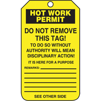 &eacute;tiquettes de s&eacute;curit&eacute; d'inspection et de contr&ocirc;le de l'&eacute;tat de l'&eacute;quipement, Papier cartonn&eacute;, 3-1/8" la x 5-7/8" h, Anglais M & M Nord Ouest Inc