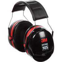 Peltor Optime 105 Series Earmuffs, Headband, 30 NRR dB M & M Nord Ouest Inc