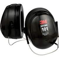 Peltor Optime 101 Series Earmuffs, Neckband, 26 NRR dB M & M Nord Ouest Inc