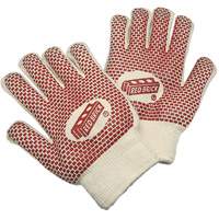 Red Brick&reg; Reversible Terrycloth Gloves, Cotton, Double Sided, 10 Gauge, Large M & M Nord Ouest Inc