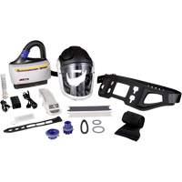 Trousse industrielle lourde pour APR motoris&eacute; TR-600 de Versaflo, Capuchon & visi&egrave;re, Pile Lithium-ion M & M Nord Ouest Inc