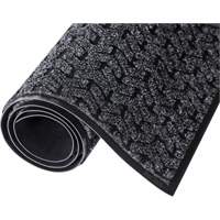 Tapis de couloir Tire-Track, Essuie-pieds/grattoir, 4' x 6' x 3/8", Charbon M & M Nord Ouest Inc