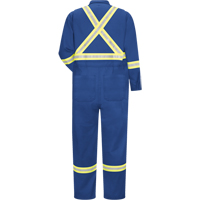 Flame-Resistant CoolTouch&reg;2 Premium Coveralls, Size 44, Royal Blue, 9 cal/cm² M & M Nord Ouest Inc