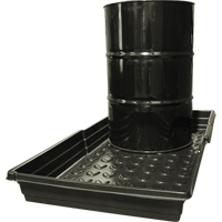 Planchers pour barils, 30,5" lo x 57" la x 6" h, Cap. de d&eacute;versement 33 gal. US M & M Nord Ouest Inc