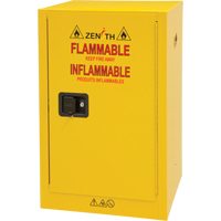 Armoire pour produits inflammables, 12 gal., 1 Porte(s), 23" La x 35" h x 18" p M & M Nord Ouest Inc