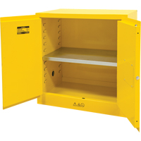 Armoire pour produits inflammables, 22 gal., 2 Porte(s), 35" La x 35" h x 22" p M & M Nord Ouest Inc